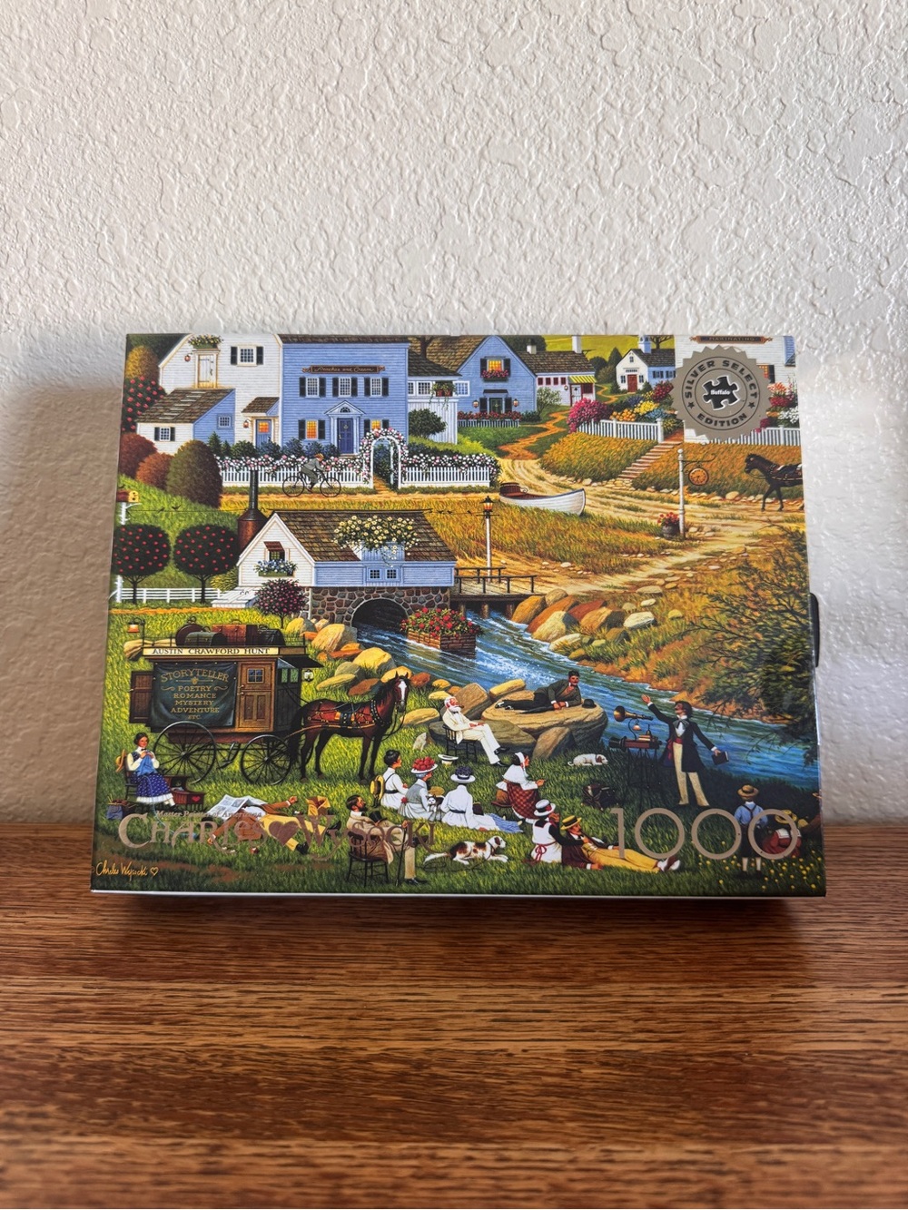 Charles Wysocki Hounds of the Baskervilles Buffalo Games Silver Select Puzzle